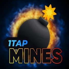 1Tap Mines by Turbo Games, showcased at lvbetcasino.eu.com – game logo