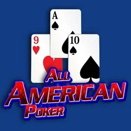 All American Poker logo – Table Games by RTG (Reel Time Gaming) at LVBet Casino