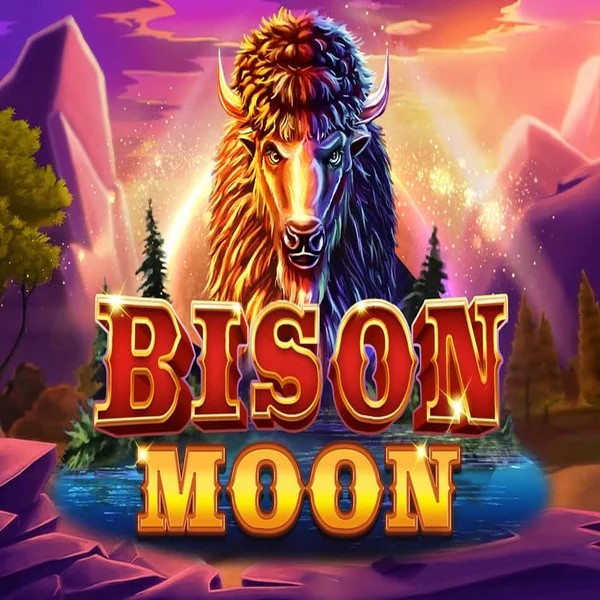 Bison Moon online game logo by Northern Lights Gaming on lvbetcasino.eu.com