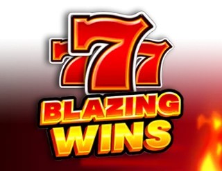 Blazing Wins logo by Playson LVBet Casino