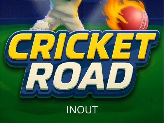 Cricket Road slot logo by InOut at LVBet Casino