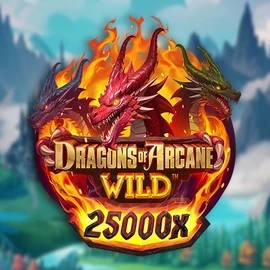 Dragons of Arcane Wild by Foxium, showcased at lvbetcasino.eu.com – game logo