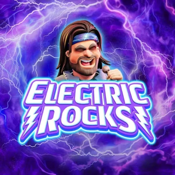 Electric Rocks slot icon by Inspired Gaming, available at LVBet Casino