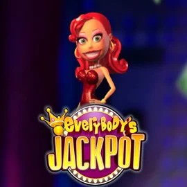 Everybody's Jackpots slot logo by Playtech at LVBet Casino