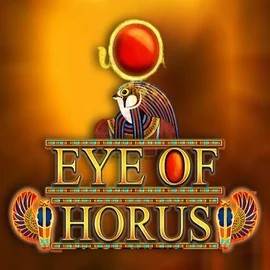 Eye of Horus slot logo by RTG (Reel Time Gaming) at LVBet Casino