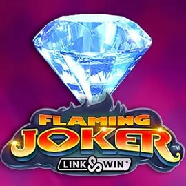 Flaming Joker Link and Win logo by Barstruck at LVBet Casino