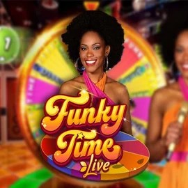 Funky Time slot visual from Evolution available on lvbetcasino.eu.com