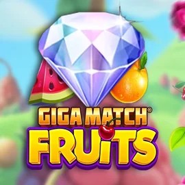 Giga Match Fruits online game logo by RubyPlay on lvbetcasino.eu.com
