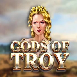 Slots logo of Gods of Troy from Red Tiger Gaming at LVBet Casino