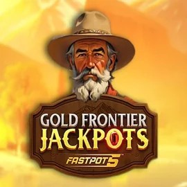 Gold Frontier Jackpots FastPot5 online game logo by Yggdrasil on lvbetcasino.eu.com