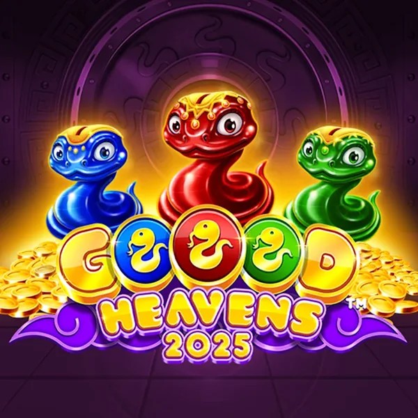 Goood Heavens by Rarestone Gaming, showcased at lvbetcasino.eu.com – game logo