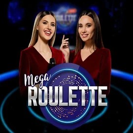 Mega Roulette logo by Pragmatic Play LVBet Casino