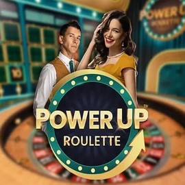PowerUP Roulette logo by Pragmatic Play at LVBet Casino