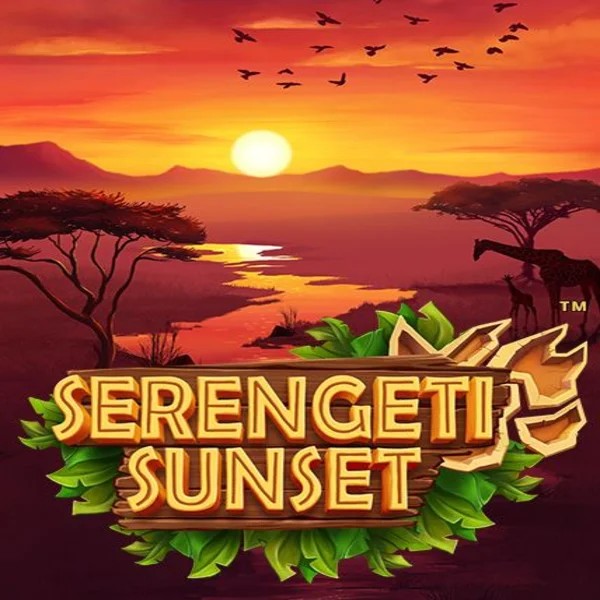 Serengeti Sunset by Skywind Group, showcased at lvbetcasino.eu.com – game logo