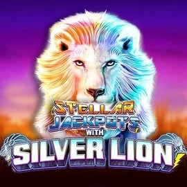 Enjoy Stellar Jackpots with Silver Lion by Lightning Box Game – logo hosted on lvbetcasino.eu.com