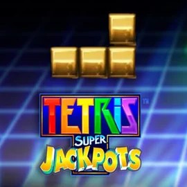 Tetris Super Jackpots casino game by WMS – featured logo at LVBet Casino