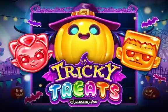 Official Slots logo: Tricky Treats by Push Gaming at LVBet Casino