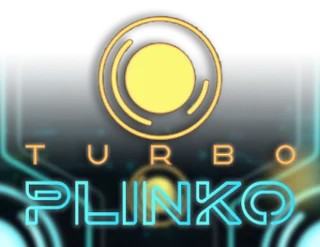 Turbo Plinko slot logo by Turbo Games at LVBet Casino