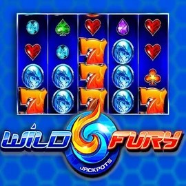 Wild Fury Jackpots online game logo by IGT on lvbetcasino.eu.com